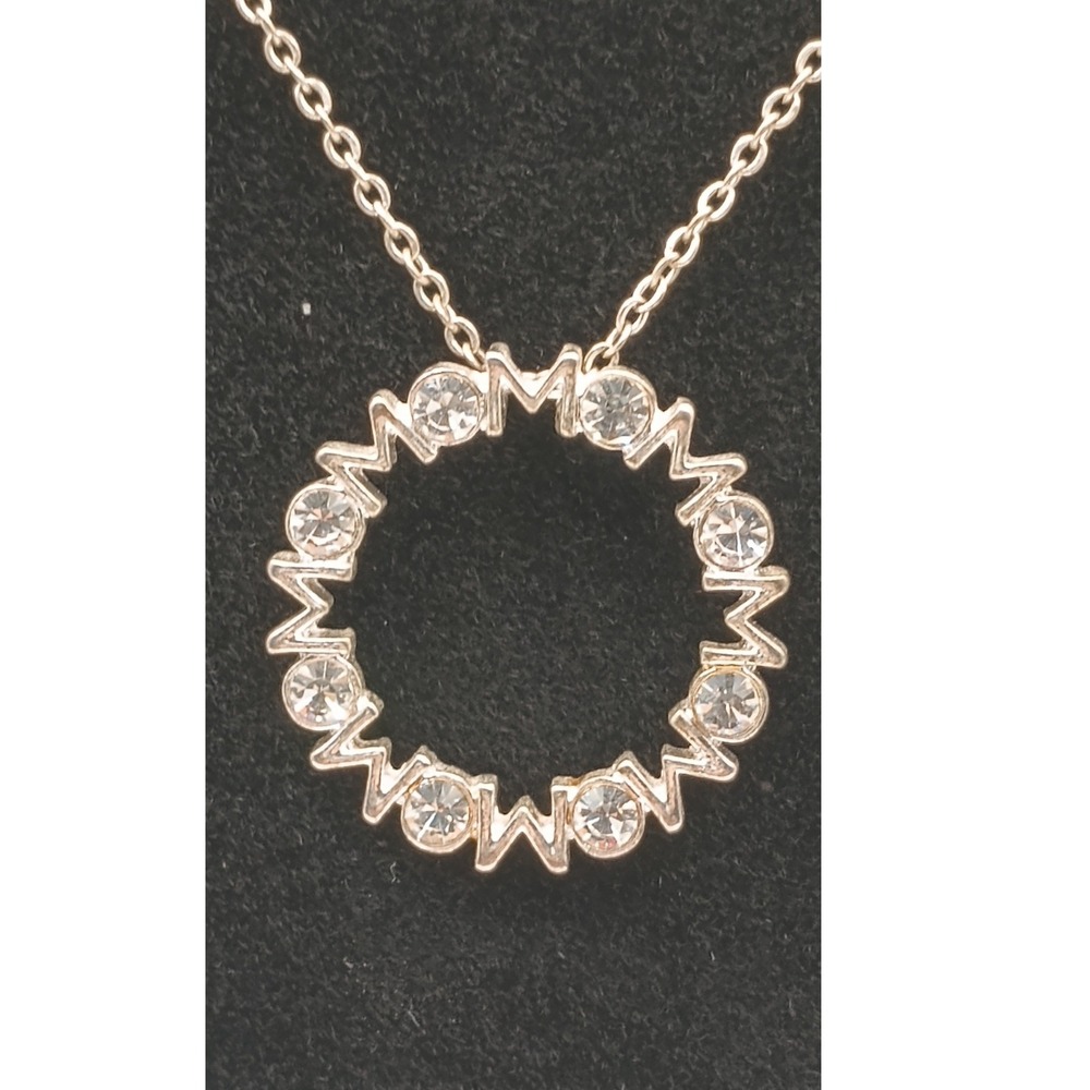 "Mom Circle" Necklace, popular design "Circle of Love" or "Infinity Mom" pendant